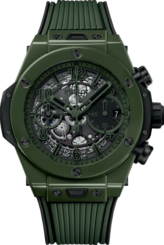 Hublot Unico Dark Green Ceramic