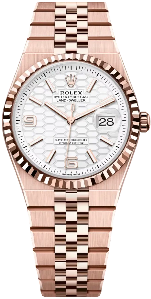Rolex Land-Dweller 36 mm Everose gold 127235-0001