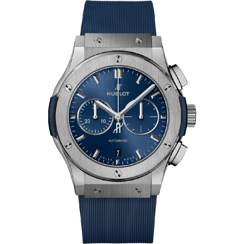 Hublot Chronograph Titanium Blue