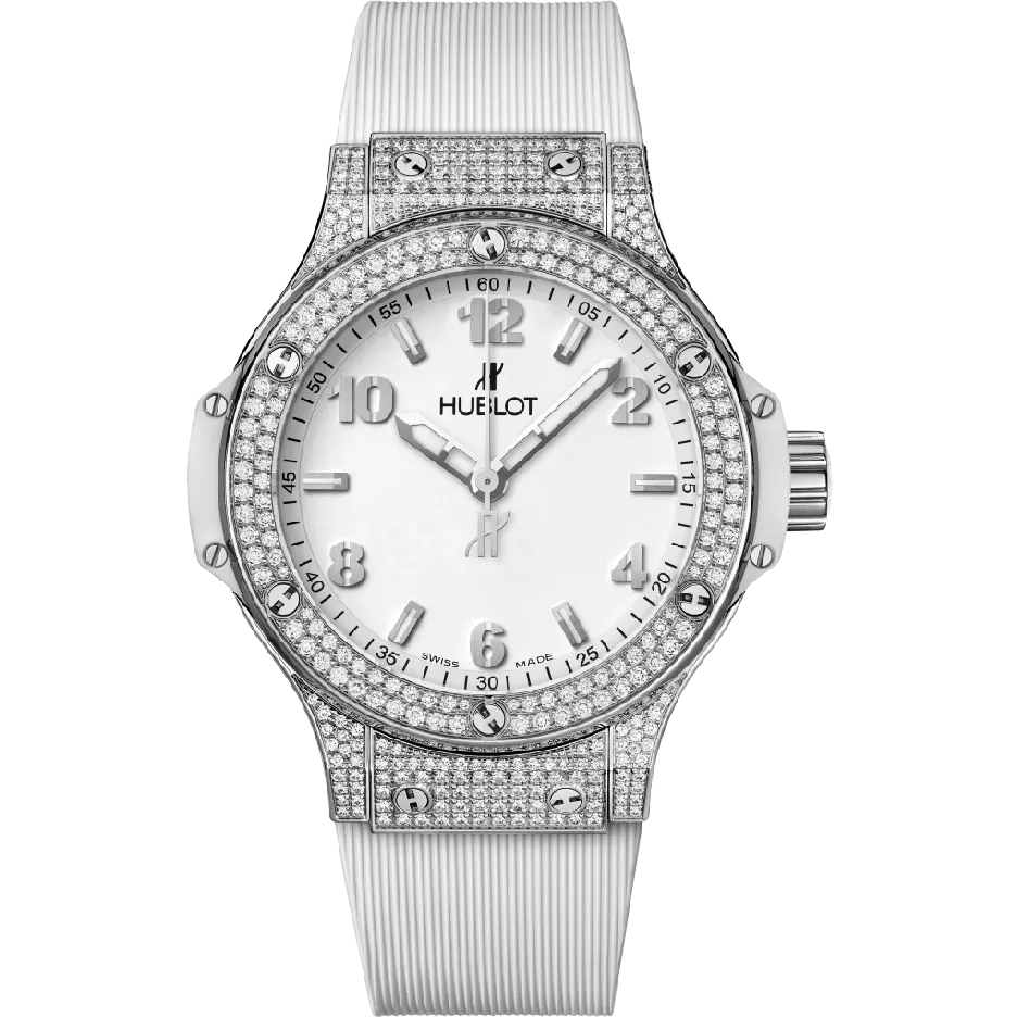 Hublot Steel White Pavé