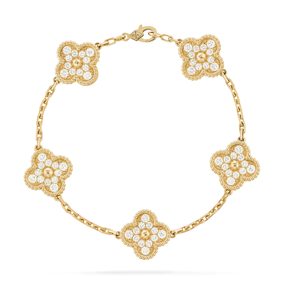 Van Cleef & Arpels Браслет Vintage Alhambra