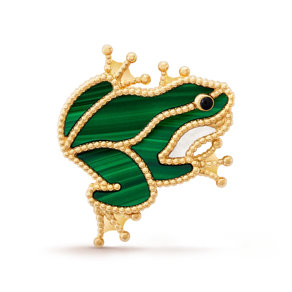 Van Cleef & Arpels Брошь Lucky Animals Frog