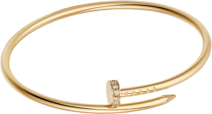 Cartier Juste un Clou bracelet, small model, diamonds