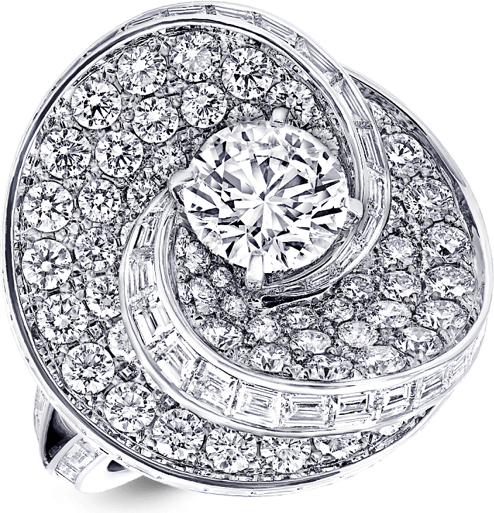 Graff Swirl Rings