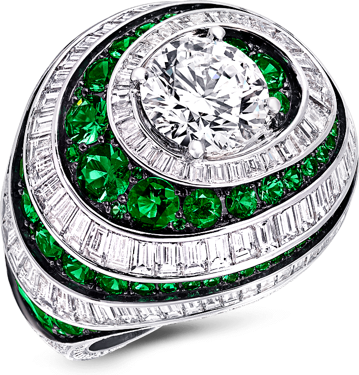 Graff Swirl Rings