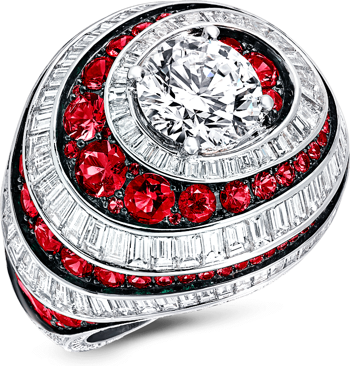 Graff Swirl Rings