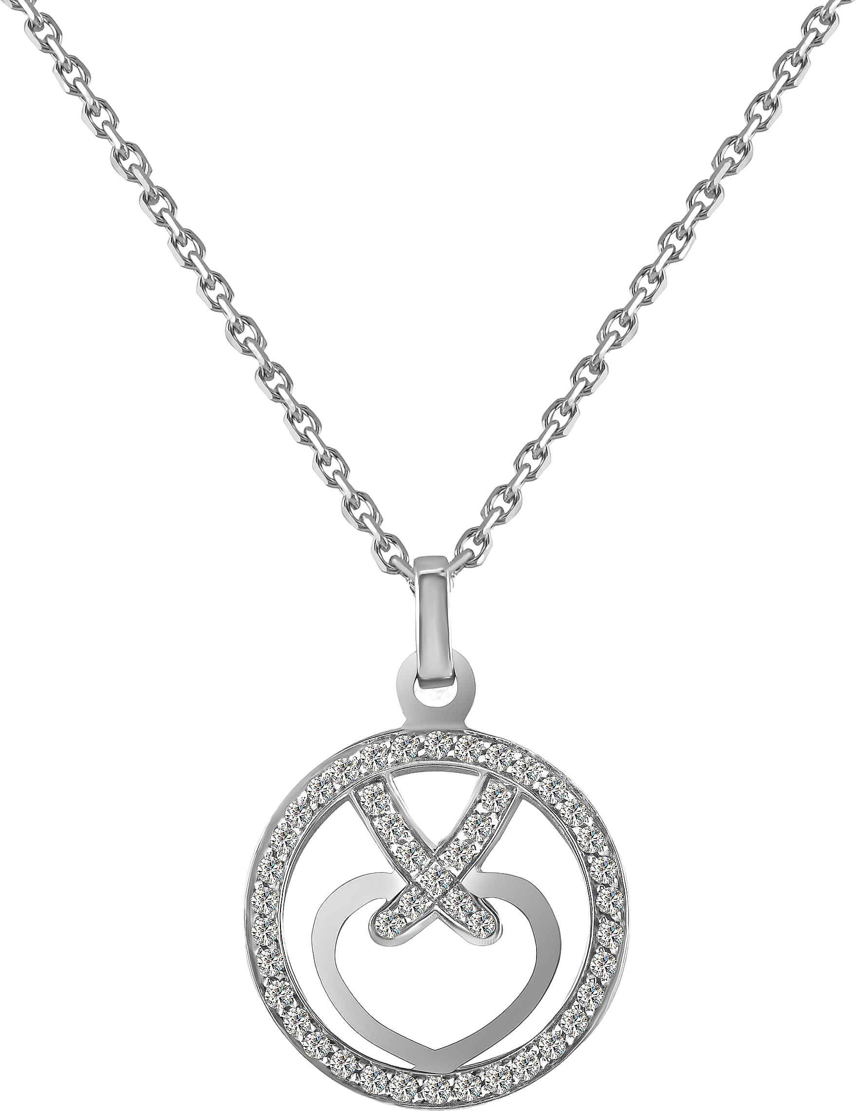 Подвеска CHAUMET с бриллиантами 080925
