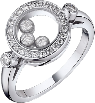 Кольцо Chopard Happy Diamonds 82/3957/1001