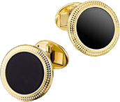 Запонки Patek Philippe Calatrava Black Onyx