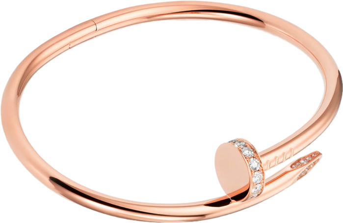 Браслет Cartier Juste un Clou Bracelet Rose Gold Diamonds B6048515