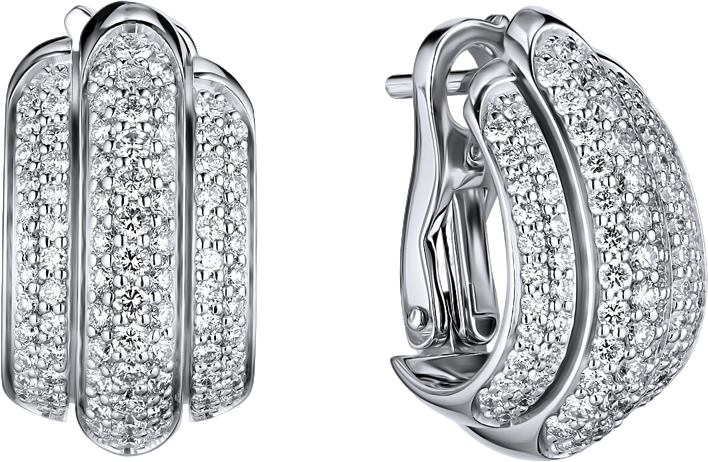Серьги Piaget Possession White Gold Diamonds Earrings G38P6800