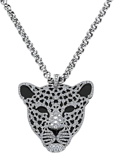 Подвеска  Carrera y Carrera BESTIARIO DIAMOND LEOPARD PENDANT DA10718 431890 (id 21661)