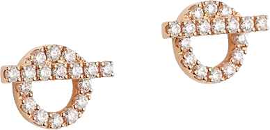 Серьги Hermès FINESSE EARRINGS H219512B 00 (id 34734)