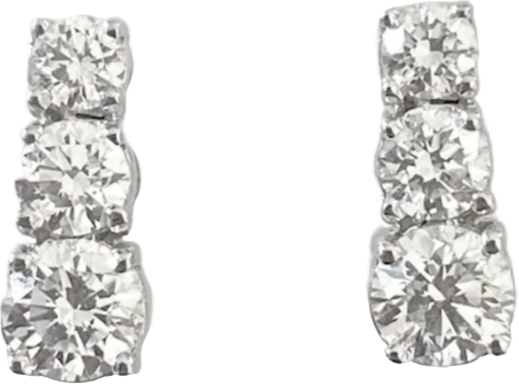 Серьги пусеты Crivelli TRILOGY EARRING 369-3258-B113 (id 39581)
