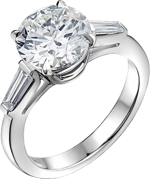 Кольцо DeRosa CLASSIC DIAMOND RING 3.01 CT E/VVS2 R417339 (id 33800)