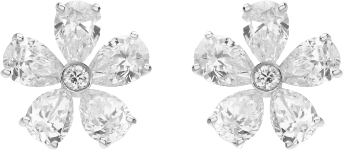 Серьги Mercury FLOWER EARRINGS ME18723/WG/FL1.50 (id 33180)