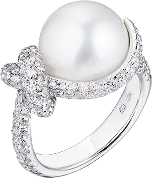 Кольцо Mikimoto PEARL RING 12.15mm (SIZE 16.5) 12.15mm pearl (id 39100)