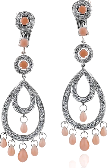Серьги Boucheron AVA CORAL EARRINGS JCO00213 (id 24573)