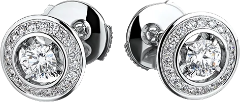 Серьги Boucheron AVA EARRINGS 0.50-0.50 CT JCOT7AOS (id 22682)