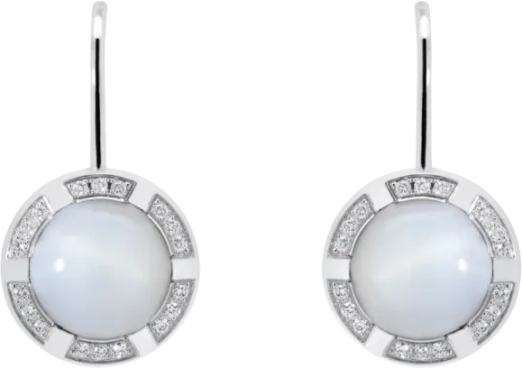 Серьги Chaumet Class One Moonstone Earrings 081119-000 (id 38027)