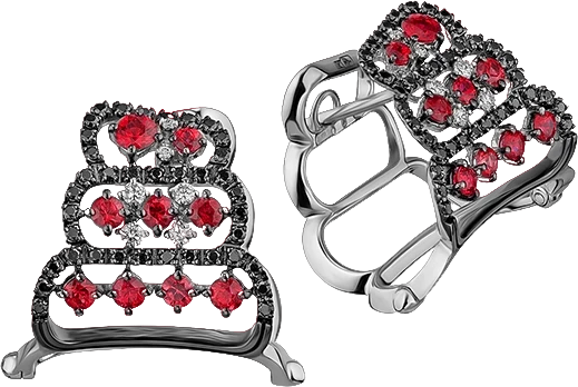 Серьги Damiani BURLESGUE EARRINGS D20049154 (id 25186)