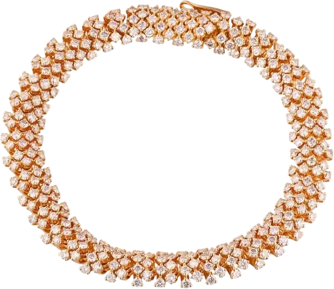 Браслет DeRosa DIAMOND 7.38 CT FANCY PINK/VVS-VS BRACELET B2392287B (id 38024)