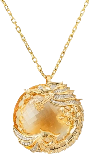 Колье DeRosa CITRINE 300.0 CT NECKLACE 27481173 (id 34096)