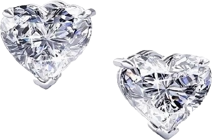 Серьги пусеты DeRosa С БРИЛЛИАНТАМИ 1.01-1.01 CT G/VS (GIA) E310202 (id 37343)