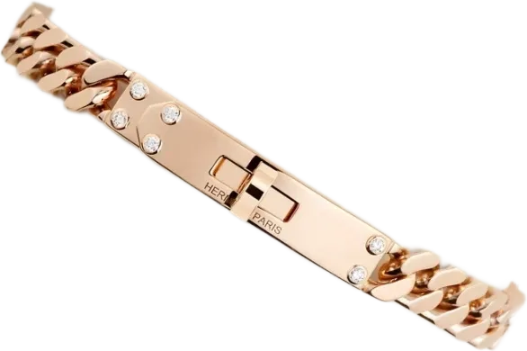 Браслет Hermès Bracelet Kelly Gourmette, very small model H120435B 00SH (id 38730)