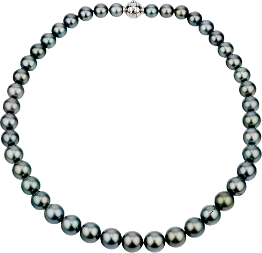 Колье Mikimoto BLACK PEARL NECKLACE XNG 10516 BRX11213 (id 25495)