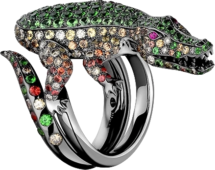 Кольцо Boucheron CROCODILE RING JRG01692LTD (id 23244)
