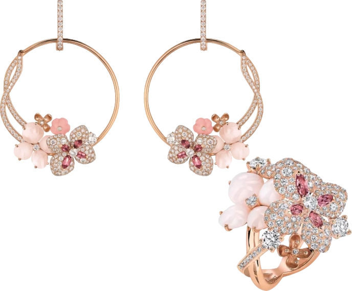 Комплект Chaumet Hortensia Aube Rosée Set HORTENSIA SET (id 36504)