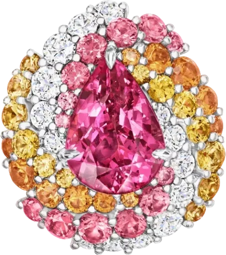 Кольцо DeRosa Rubellite Ring 3.64 ct R7926242 (id 36074)