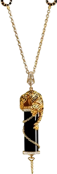 Подвеска  Magerit BLACK ONYX LEOPARD NECKLACE 1654.1 (id 36562)
