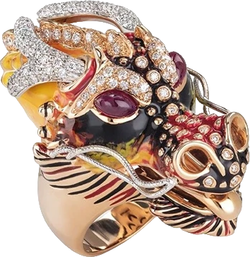 Кольцо Roberto Coin DRAGON LIMITED EDITION RING Dragon ring (id 34761)
