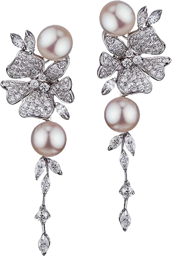 Серьги Damiani FIORI DARANCIO EARRINGS 20068435 (id 25368)