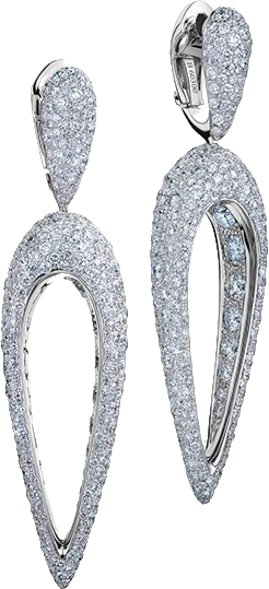 Серьги De Grisogono POLINA DIAMONDS EARRINGS 11602/01 (id 29288)