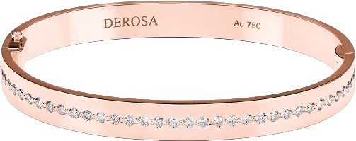 Браслет DeRosa ONE DIAMOND ROW BRACELET. ROSE GOLD В30771797 (id 31789)