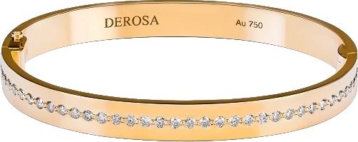 Браслет DeRosa ONE DIAMOND ROW BRACELET. YELLOW GOLD B31512326 (id 31788)