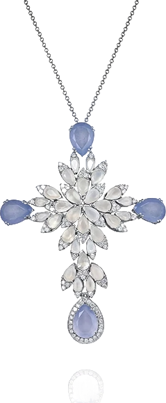 Крест Pasquale Bruni GHIRLANDA NECKLACE 15167В (id 27954)