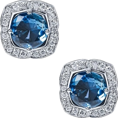 Серьги Verdi Jewellery СЕРЬГИ С САПФИРАМИ 2.39 СТ И БРИЛЛИАНТАМИ 0.26 СТ A03L (id 31896)