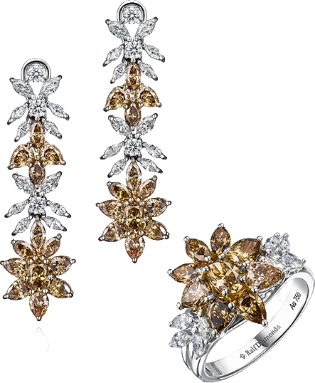 Комплект RalfDiamonds КОМПЛЕКТ С БРИЛЛИАНТАМИ 10.81 СТ RD1325 (id 26821)