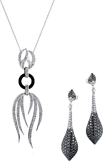 Комплект RalfDiamonds КОМПЛЕКТ С БРИЛЛИАНТАМИ RD-SET 08/8-22 (id 30807)