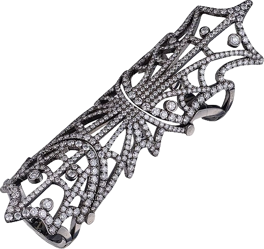 Кольцо Jacob & Co JACOB'S WEB COLLECTION FULL FINGER RING 31431424 (id 20914)