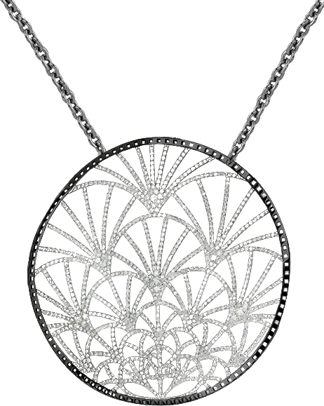Подвеска  Jacob & Co ABANICO COLLECTION NECKLACE 91431439 (id 21162)