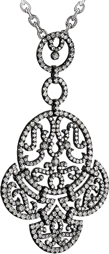 Серьги Jacob & Co LACE, COLLECTION  PENDANT 91431454 (id 30604)
