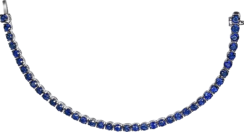 Браслет Verdi Jewellery БРАСЛЕТ С САПФИРАМИ  9.07 СТ 9.07 СТ (id 28655)