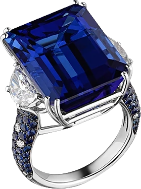 Кольцо Verdi Jewellery КОЛЬЦО С ТАНЗАНИТОМ 19.47 CT A17D (id 22352)