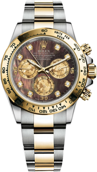 Часы Rolex Cosmograph Daytona 40mm Steel and Yellow Gold 116523 dkym