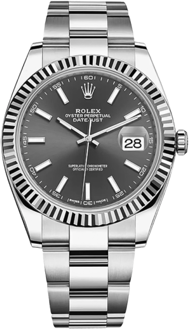 Часы Rolex Datejust 41mm Steel and White Gold 126334-0013